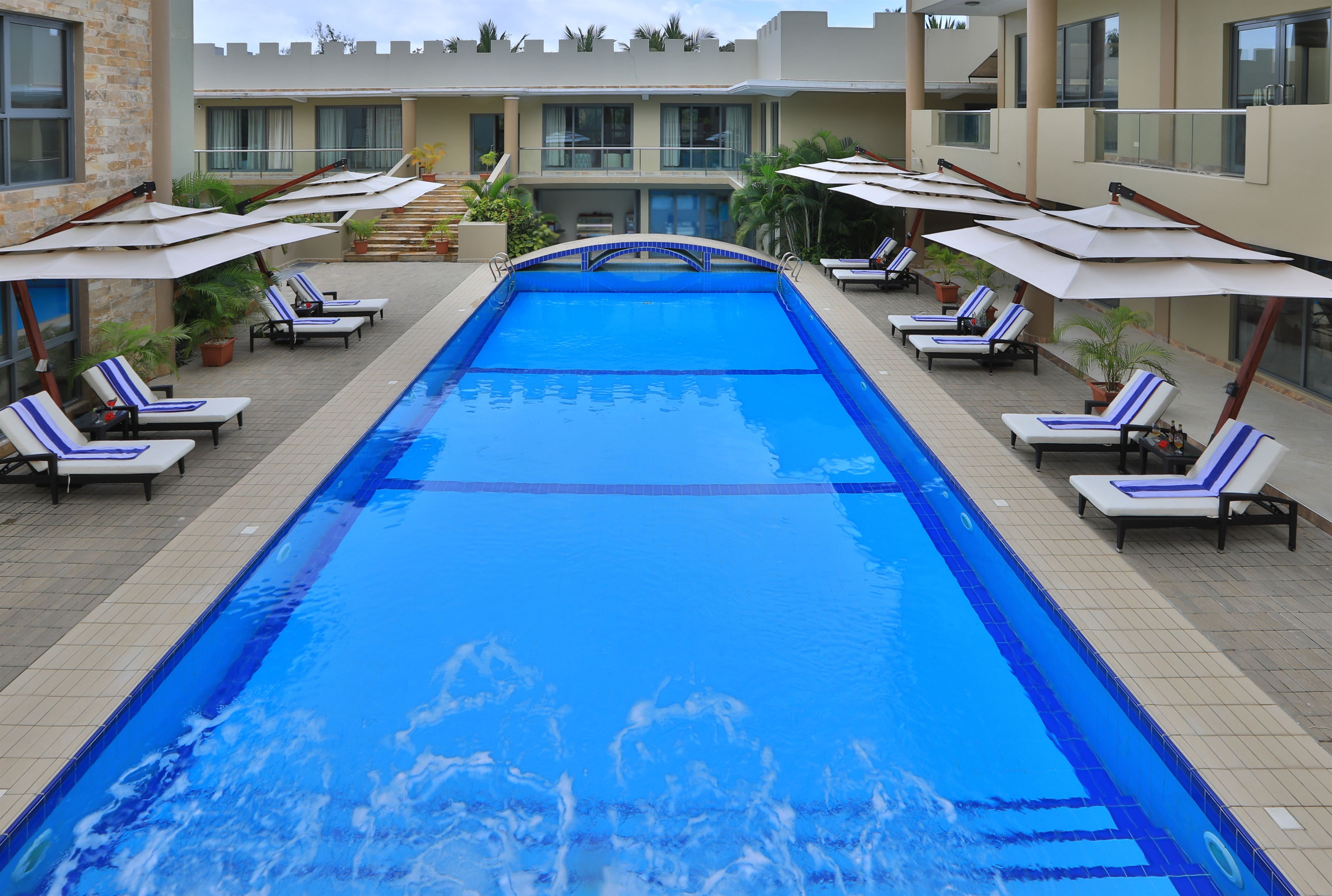 Ngalawa Hotel Swimming Pool View